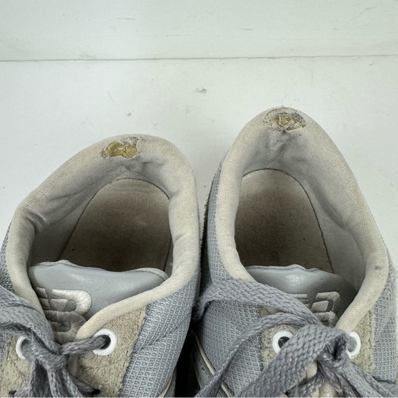 New Balance 501 Gray Grey Sneakers Suede Preppy sporty - Picture 6 of 8